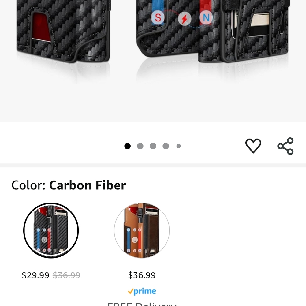 Carbon Fiber Wallet For Men